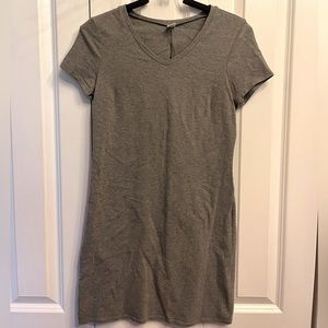 Old Navy gray small t-shirt dress